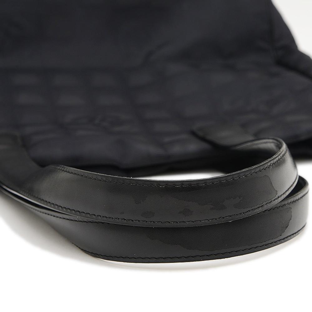 Black Canvas Chanel Travel Line