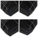Black Canvas Chanel Tote