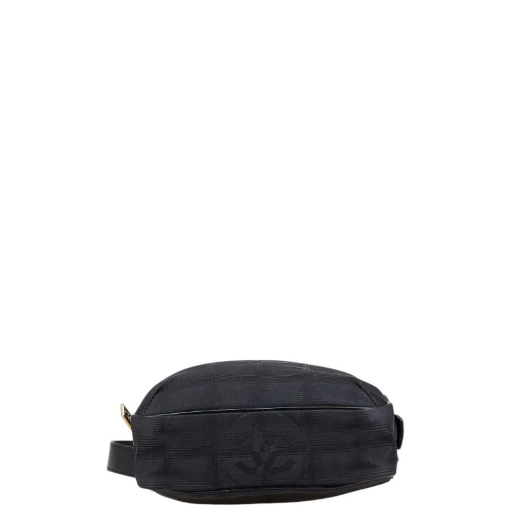 Black Canvas Chanel Travel Line