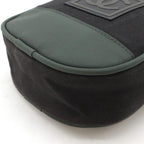 Black Canvas Chanel Belt Bag