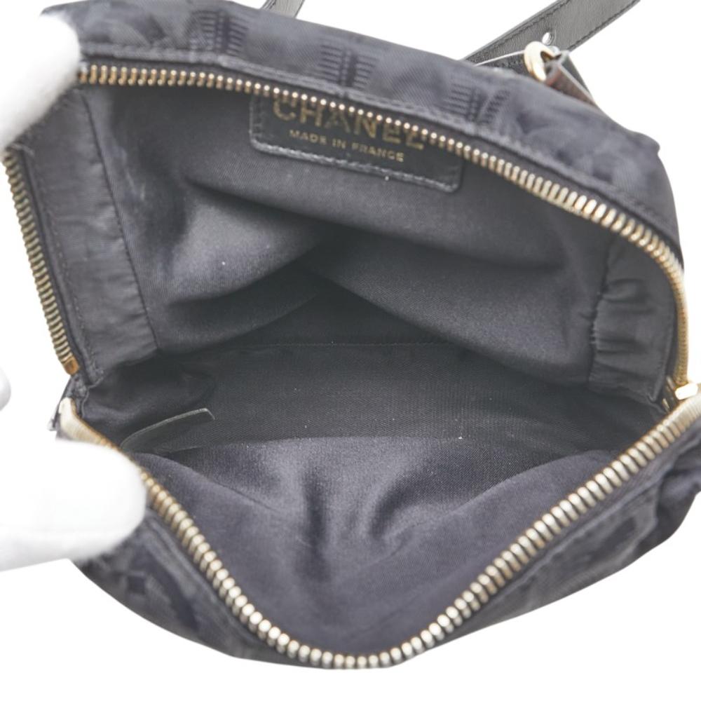 Black Canvas Chanel Travel Line