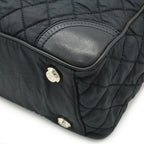 Black Canvas Chanel Tote