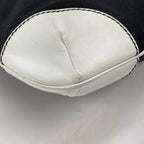 Black Canvas Chanel Shoulder Bag