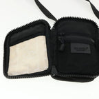 Black Canvas Chanel Shoulder Bag