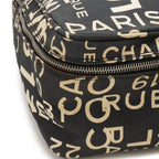 Black Canvas Chanel Travel Line