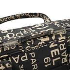 Black Canvas Chanel Travel Line