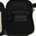 Black Canvas Chanel Shoulder Bag