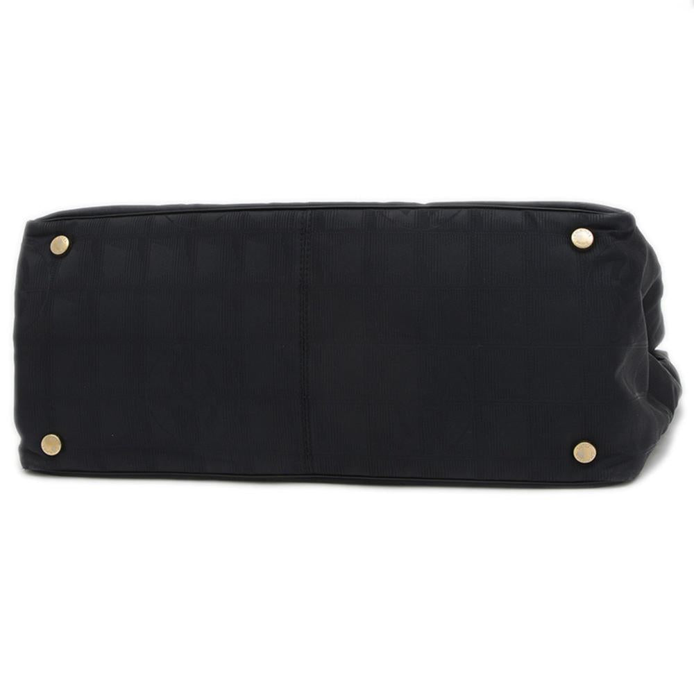 Black Canvas Chanel Travel Line