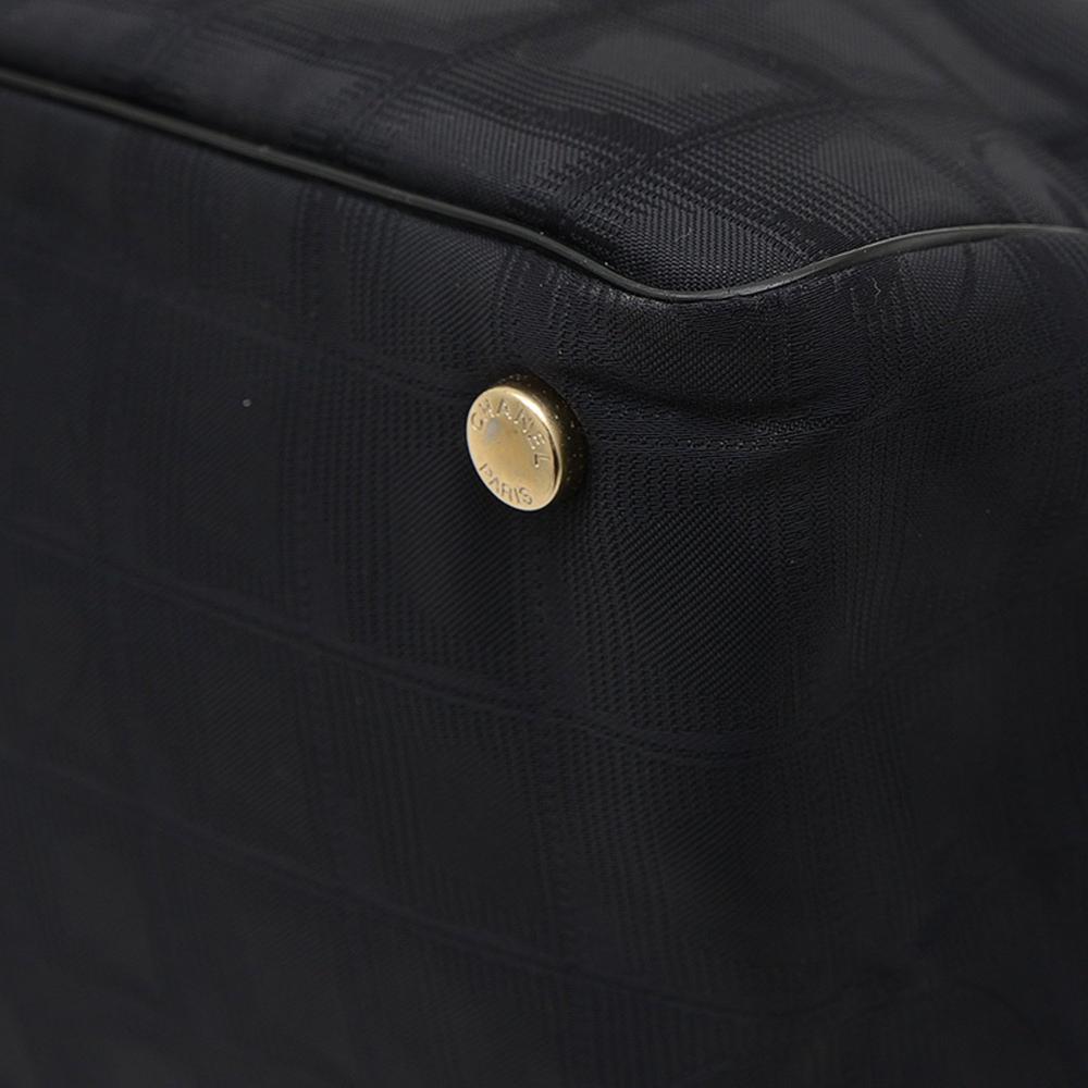 Black Canvas Chanel Travel Line