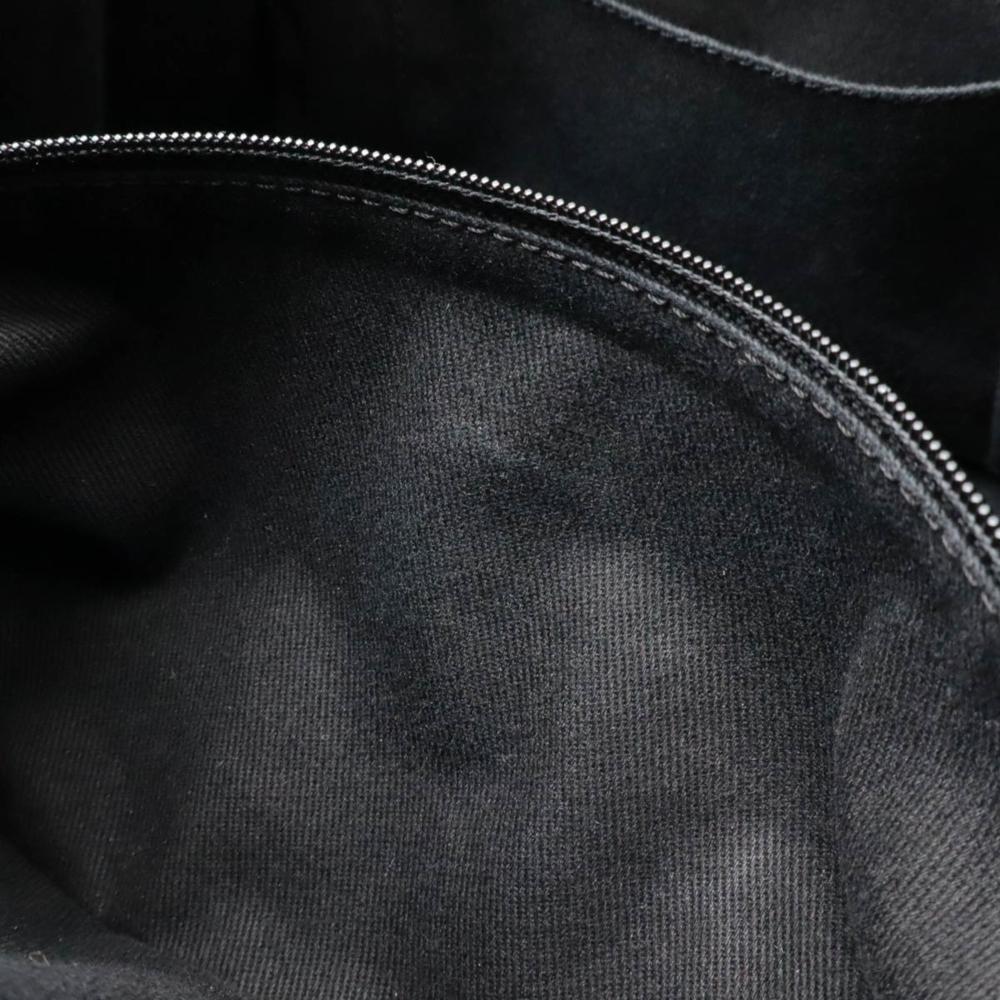 Black Canvas Chanel Tote