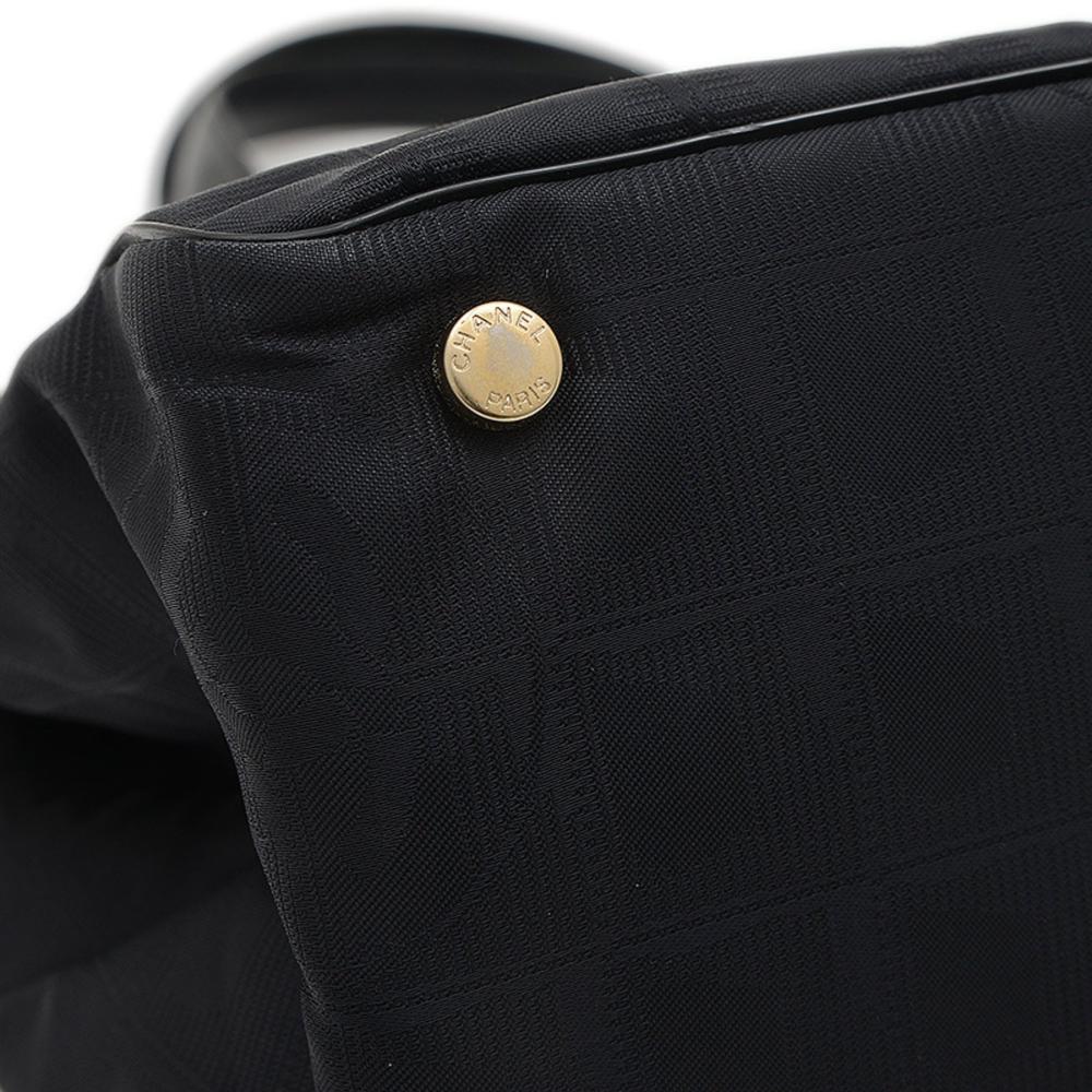 Black Canvas Chanel Travel Line