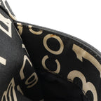Black Canvas Chanel Travel Line