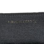 Black Cotton Chanel Shoulder Bag