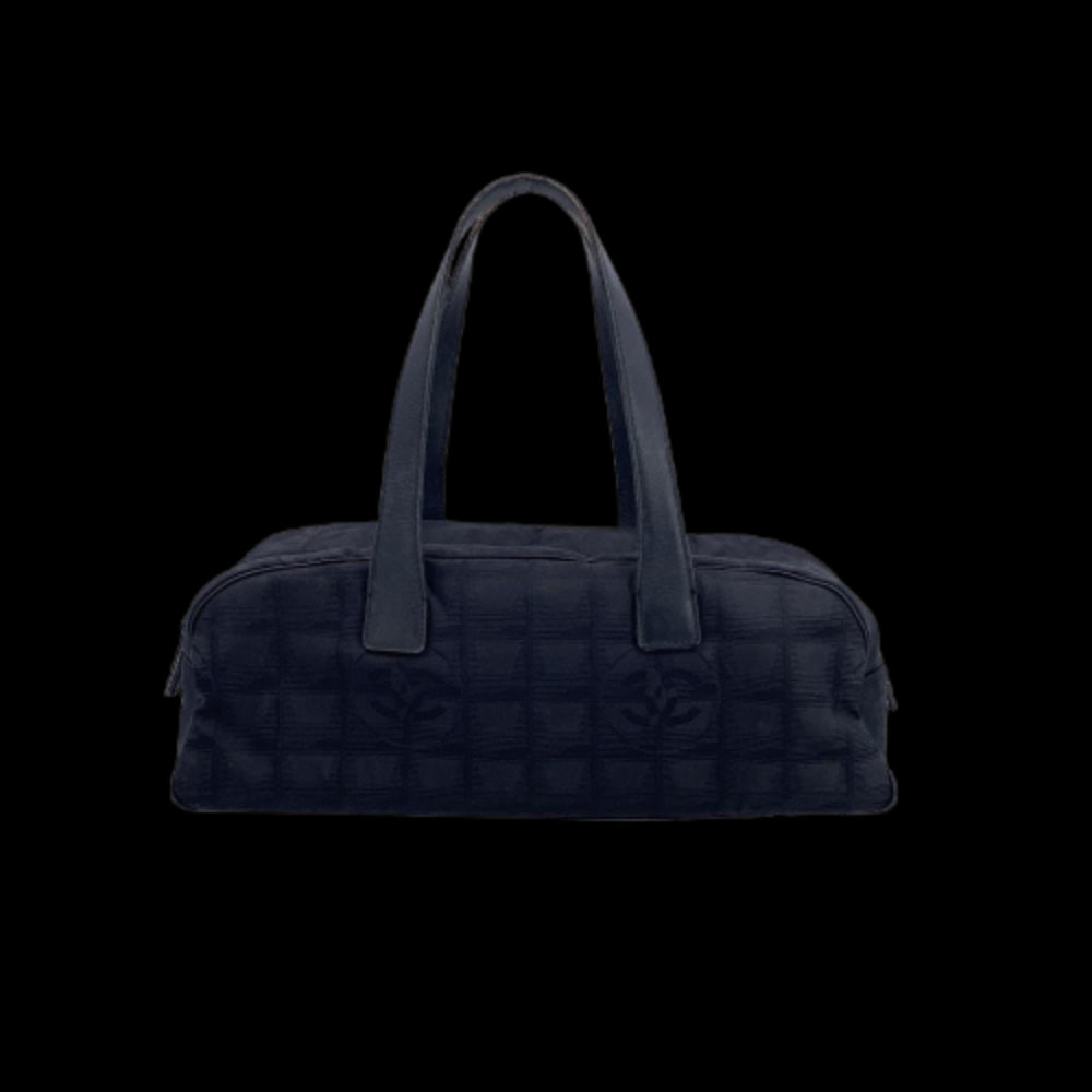 Black Cotton Chanel Travel Line