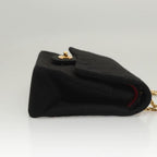 Black Cotton Chanel Flap Bag