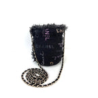 Black Denim Chanel Bucket Bag
