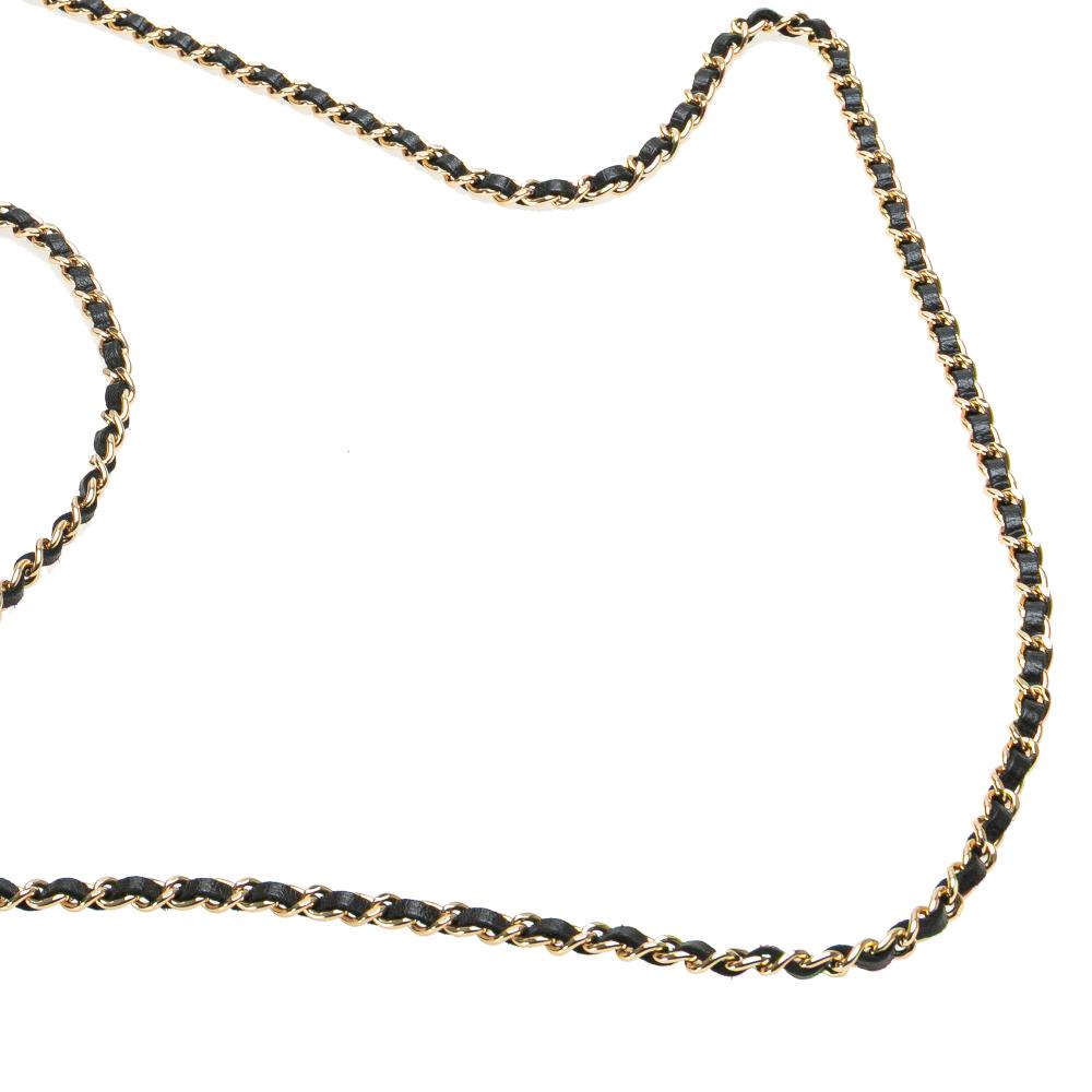 Black Denim Chanel Crossbody Bag