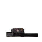 Black Denim Chanel Crossbody Bag