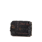 Black Denim Chanel Crossbody Bag