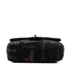 Black Denim Chanel Crossbody Bag