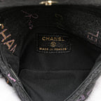 Black Denim Chanel Crossbody Bag