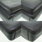 Black Fabric Chanel Shoulder Bag