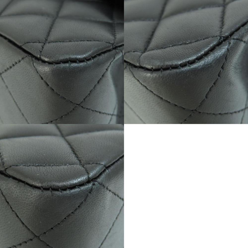 Black Fabric Chanel Shoulder Bag