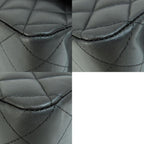 Black Fabric Chanel Shoulder Bag
