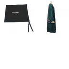 Black Fabric Chanel Flap Bag