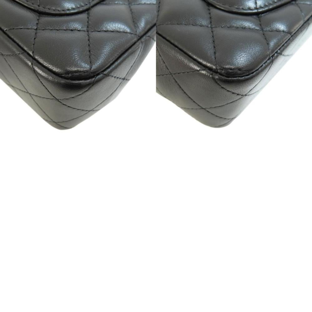 Black Fabric Chanel Shoulder Bag