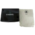 Black Fabric Chanel Flap Bag