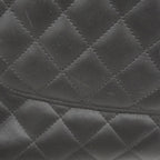 Black Fabric Chanel Shoulder Bag