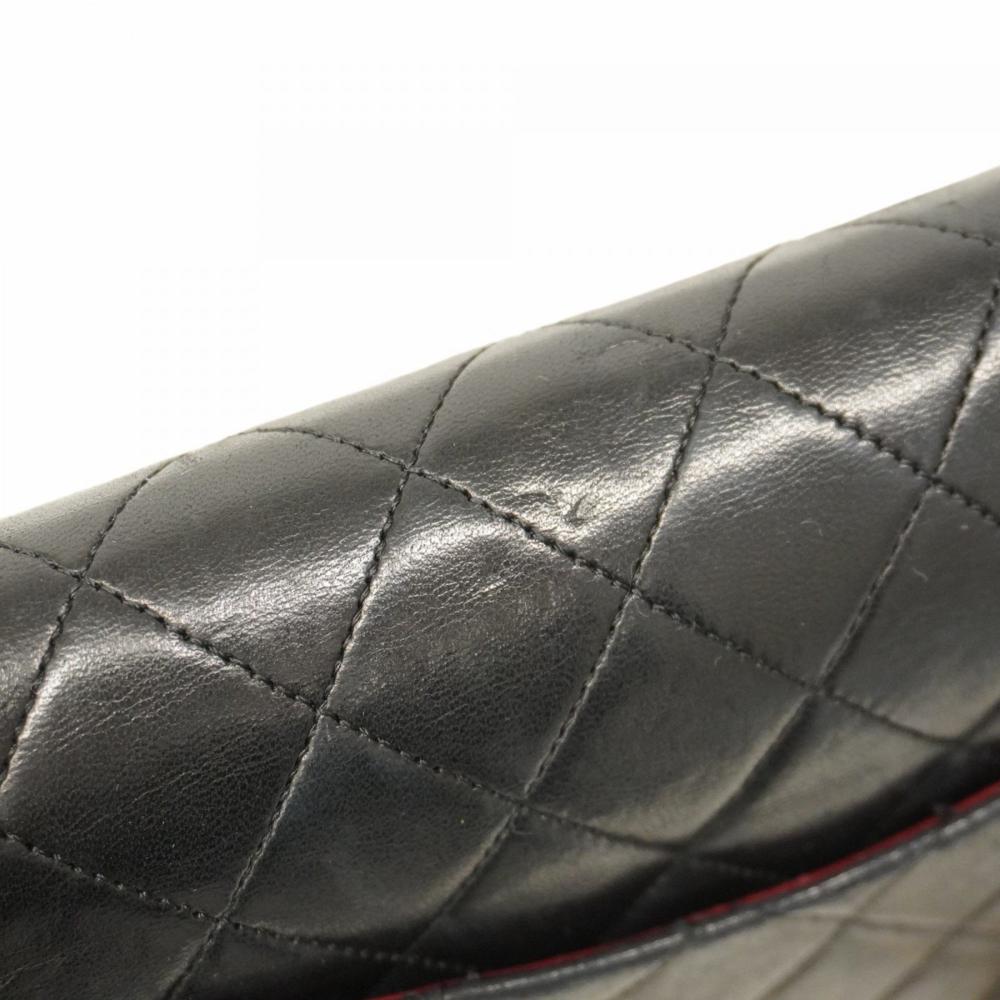 Black Fabric Chanel Flap Bag