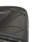 Black Fabric Chanel Flap Bag