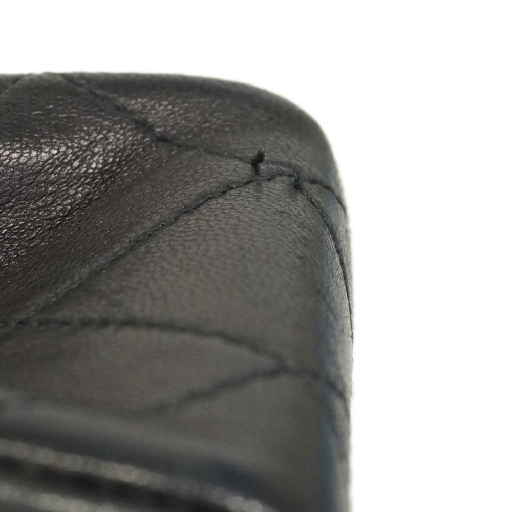 Black Fabric Chanel Flap Bag