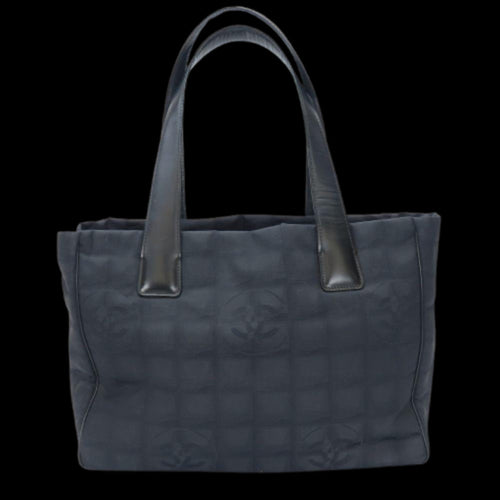 Black Fabric Chanel Travel Line
