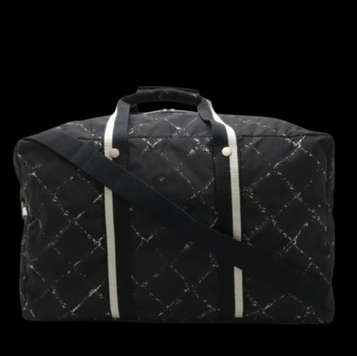 Black Fabric Chanel Travel Line