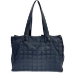 Black Fabric Chanel Travel Line