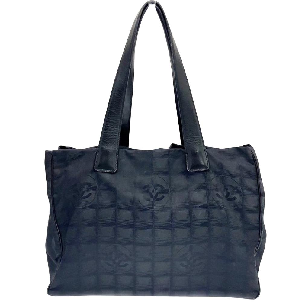 Black Fabric Chanel Travel Line