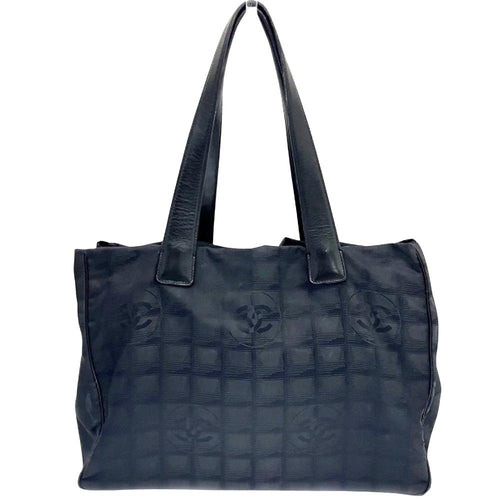 Black Fabric Chanel Travel Line