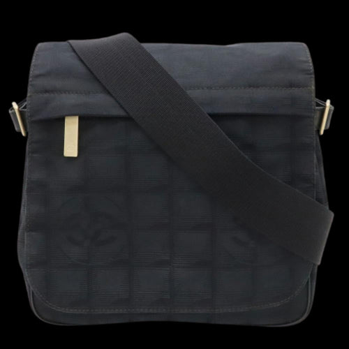 Black Fabric Chanel Travel Line