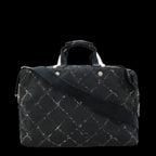 Black Fabric Chanel Travel Line