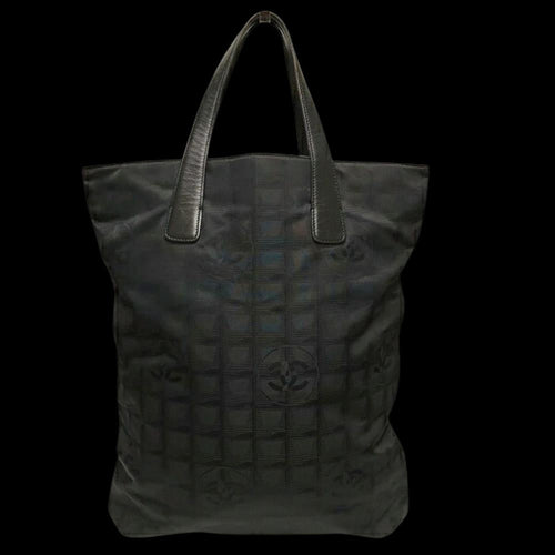 Black Fabric Chanel Travel Line