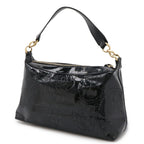 Black Fabric Chanel Shoulder Bag