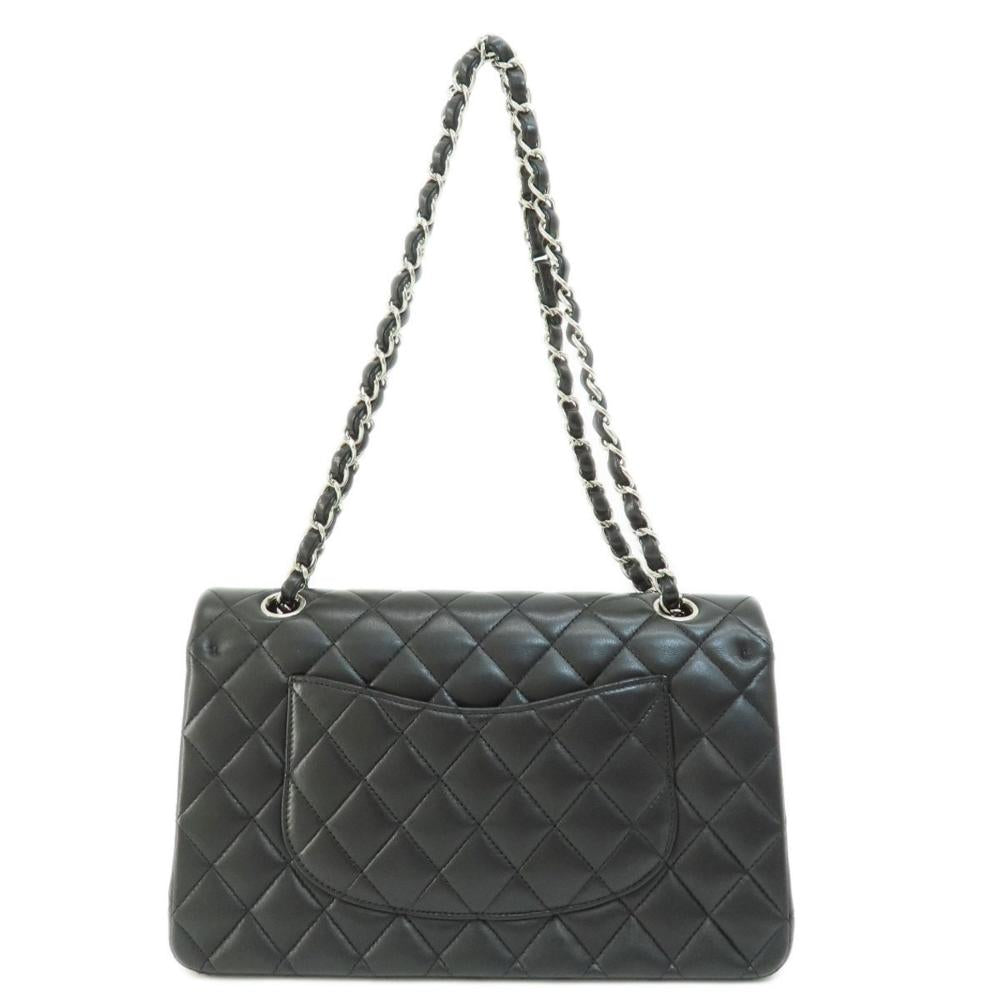 Black Fabric Chanel Shoulder Bag