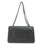 Black Fabric Chanel Shoulder Bag