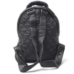Black Fabric Chanel Backpack