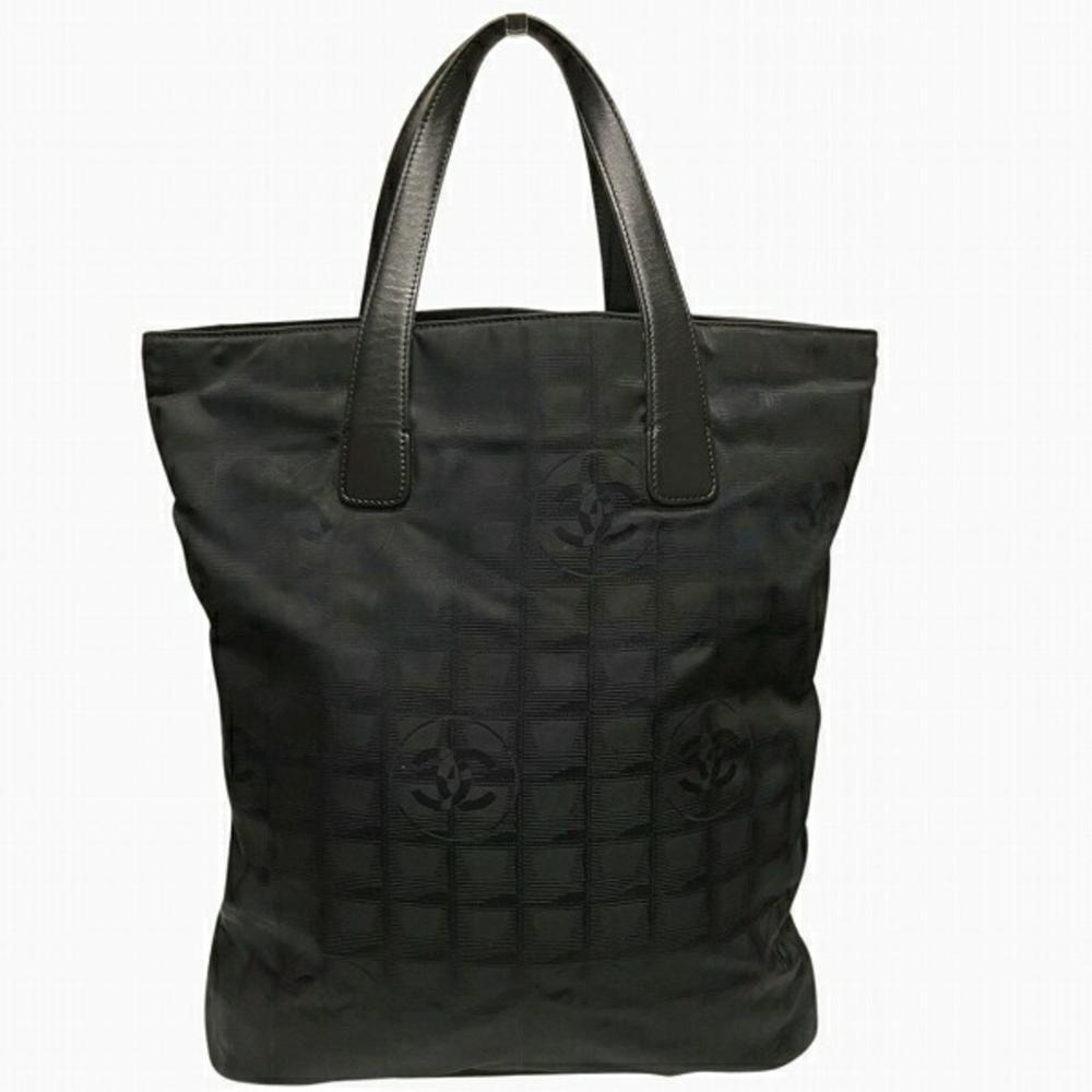 Black Fabric Chanel Travel Line