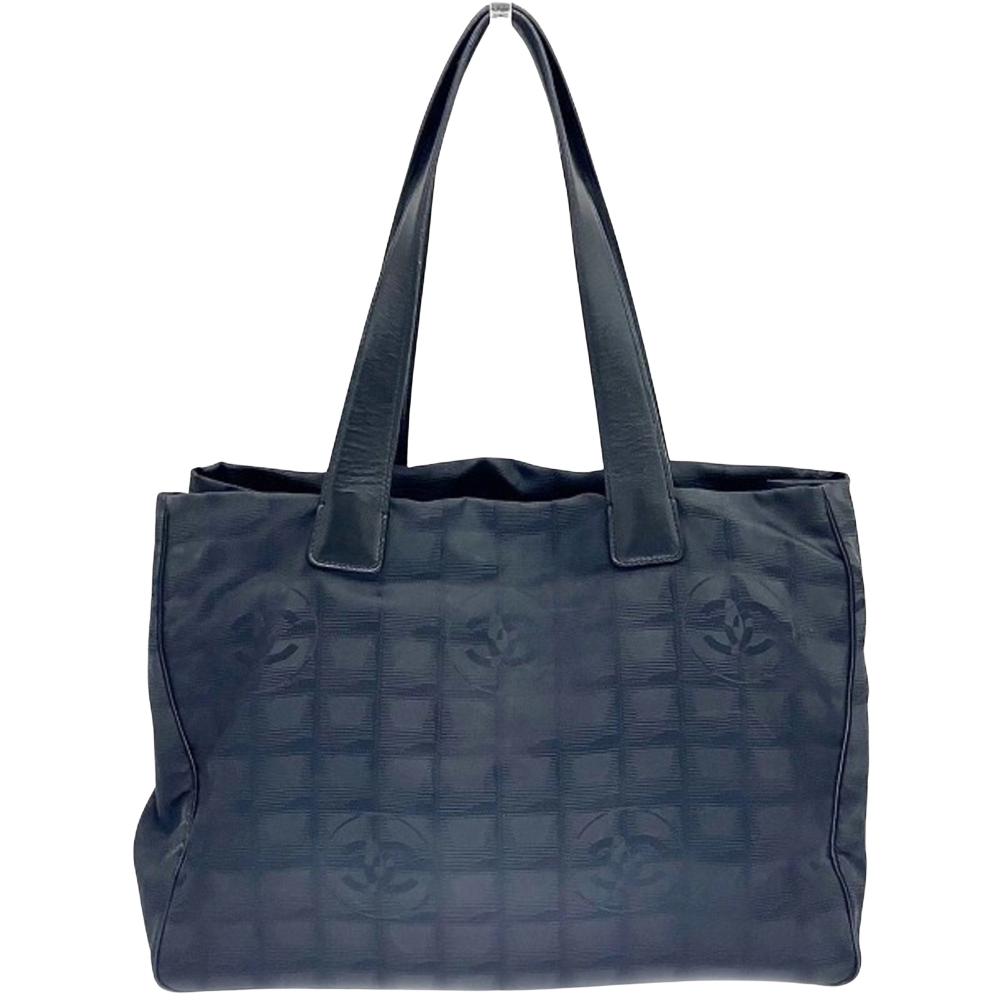 Black Fabric Chanel Travel Line