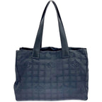 Black Fabric Chanel Travel Line